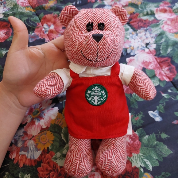 Cute 2016 Starbucks Holiday Barista Teddy Bear - Picture 4 of 6